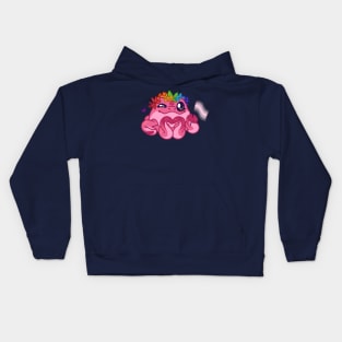 Pride Pretzel Demigirl Kids Hoodie